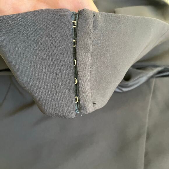 Zara Sz M Bow Detail Cut-Out Strapless Mini Dress in Black Sexy Revenge Dress - Picture 13 of 16